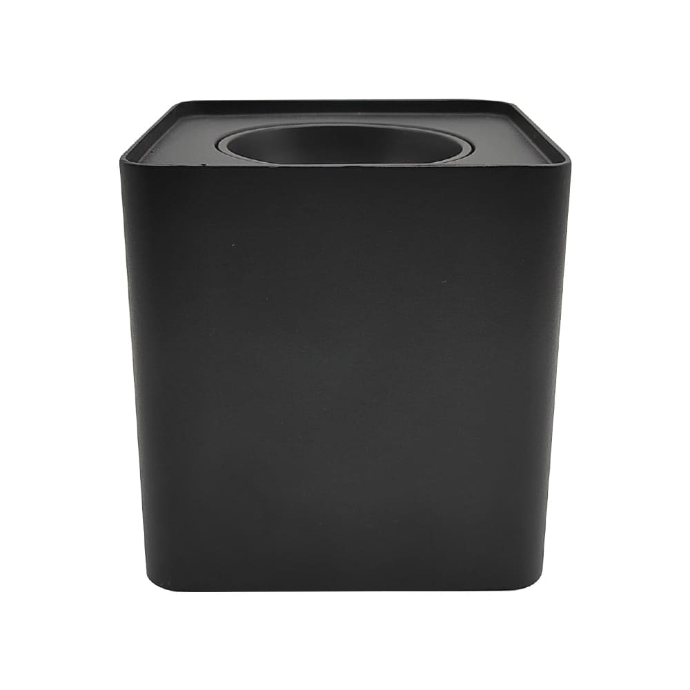 LAMPARA SPOT ARO CUAD P/GU10 S/BOM SUP. MOD BLOCK C/NEG REF. AROBLOCKNN / 504282 MARCA LUCERNA