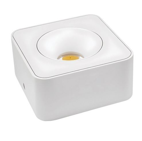 LAMPARA SPOT INTEGRADA CUAD. SUP. 12W 3T/CRI90+ MOD BLOCK C/BCO REF. BLOCK12B / 504084 MARCA LUCERNA