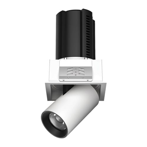 LAMPARA LED INTEG. T/BALA CUAD. EMP. 12W 75MM 3T/CRI90+ C/BLANCO REF. GAL12CB / 504213 MARCA LUCERNA