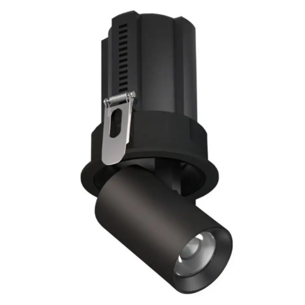 LAMPARA LED INTEG. T/BALA RED. EMP. 12W 75MM 3T/CRI90+ C/NEGRO REF. GAL12N / 504183 MARCA LUCERNA