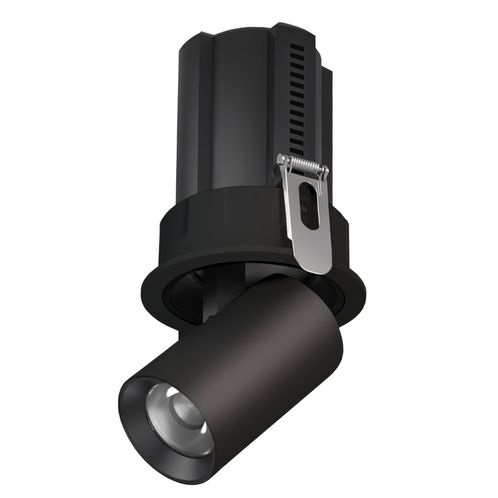 LAMPARA LED INTEG. T/BALA RED. EMP. 12W 75MM 3T/CRI90+ C/NEGRO REF. GAL12N / 504183 MARCA LUCERNA