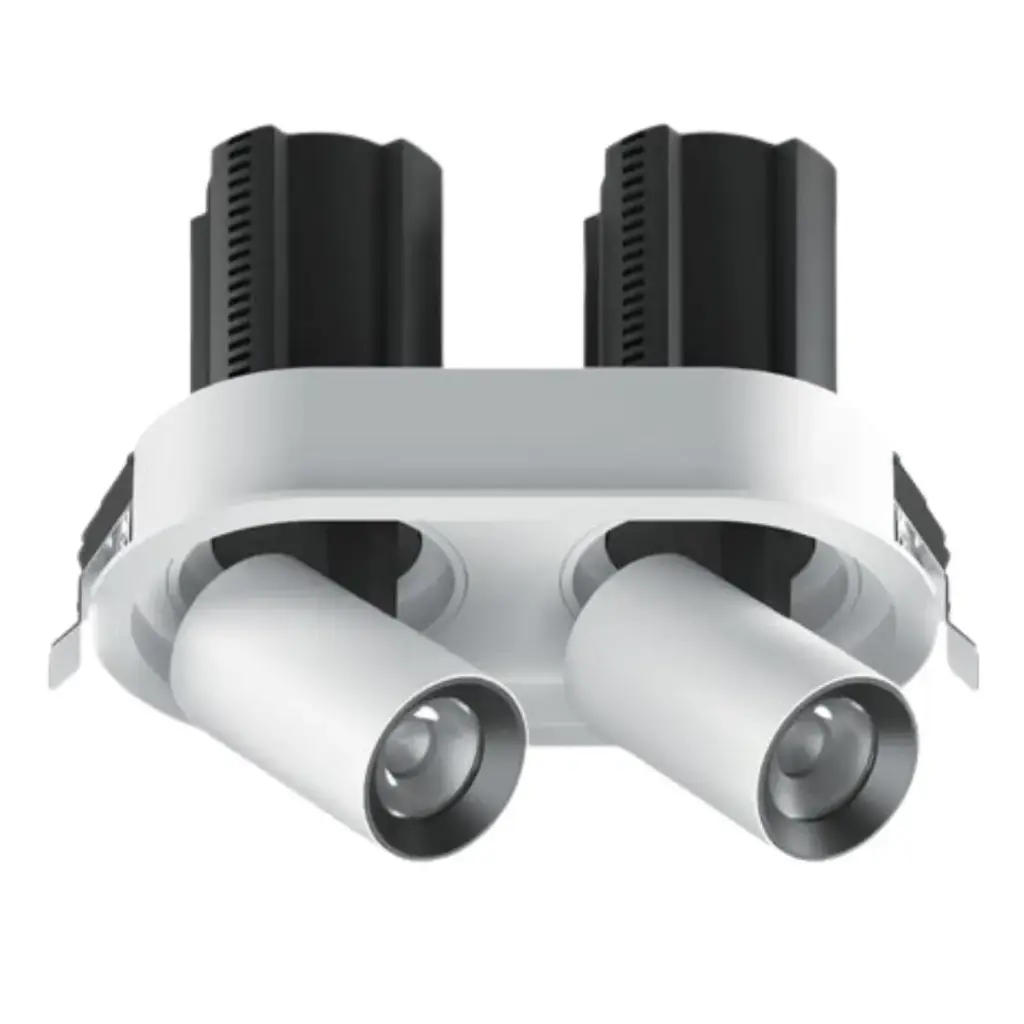 LAMPARA LED INTEG T/BALA CUAD. EMP. 24W 3T/CRI90+ DOBLE C/BLANCO REF. GAL24CB / 504237 MARCA LUCERNA