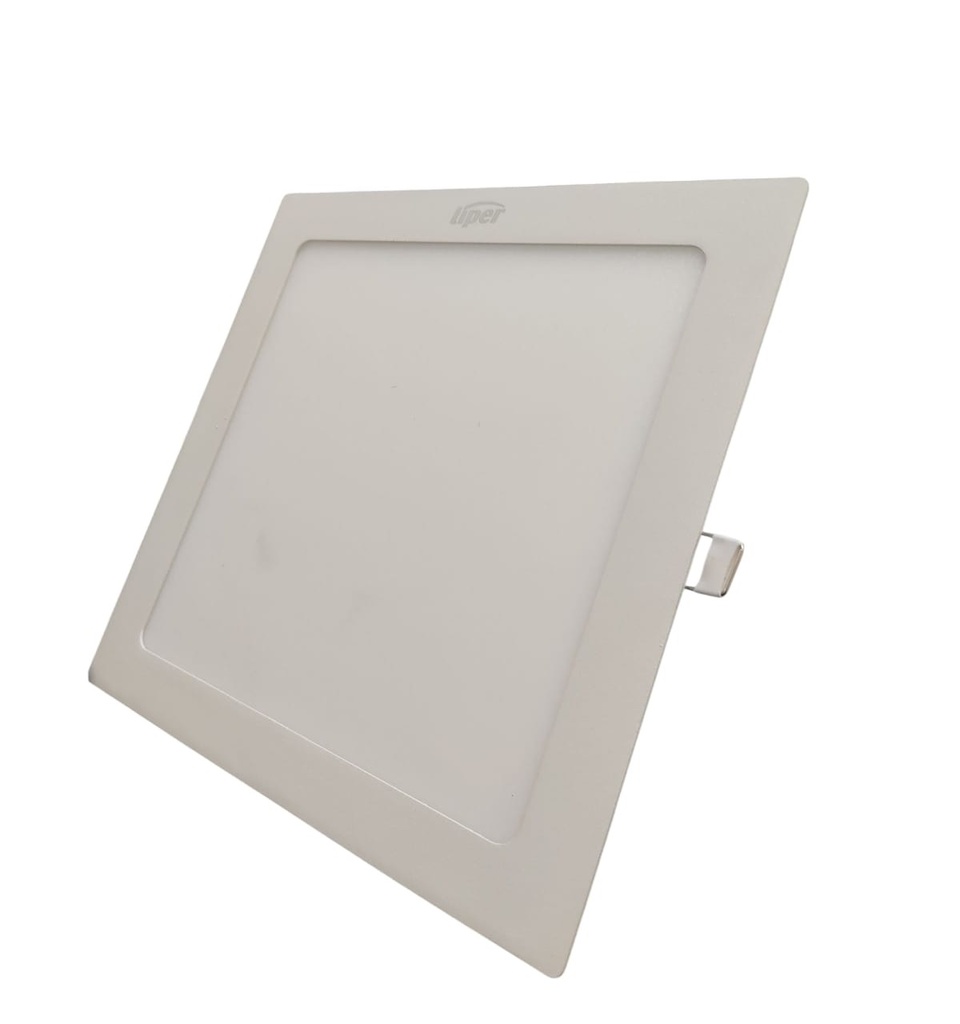 LAMPARA PANEL LED P/EMP CUADRADA 18W 6500K 100/285V REF. LPDL-18L01-F65 / LPDL-18J01-Y MARCA LIPER