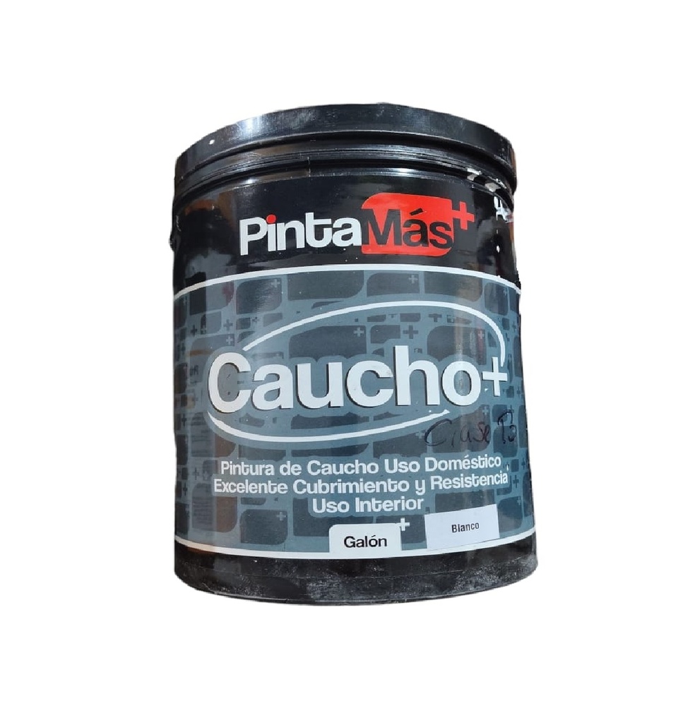 PINTURA CAUCHO PINTAMAS PARA INTERIOR CLASE "B" COLOR BLANCO 1 GL REF. 4401001006 MARCA SUPER A
