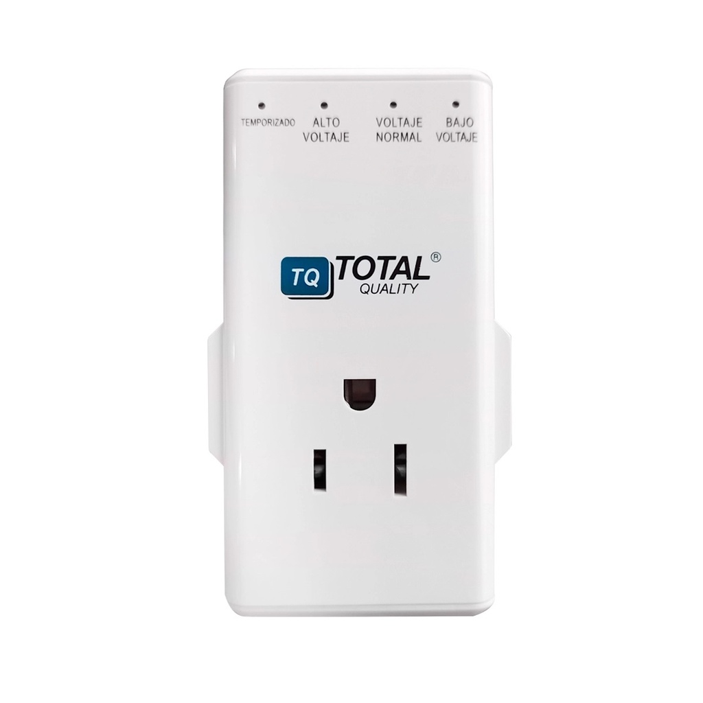 PROTECTOR DE VOLTAJE EQUIPOS ELECTRONICO 4 TOMA 15AMP 1800 WATTS REF.TQ-ED120 / 487299 TOTAL QUALITY