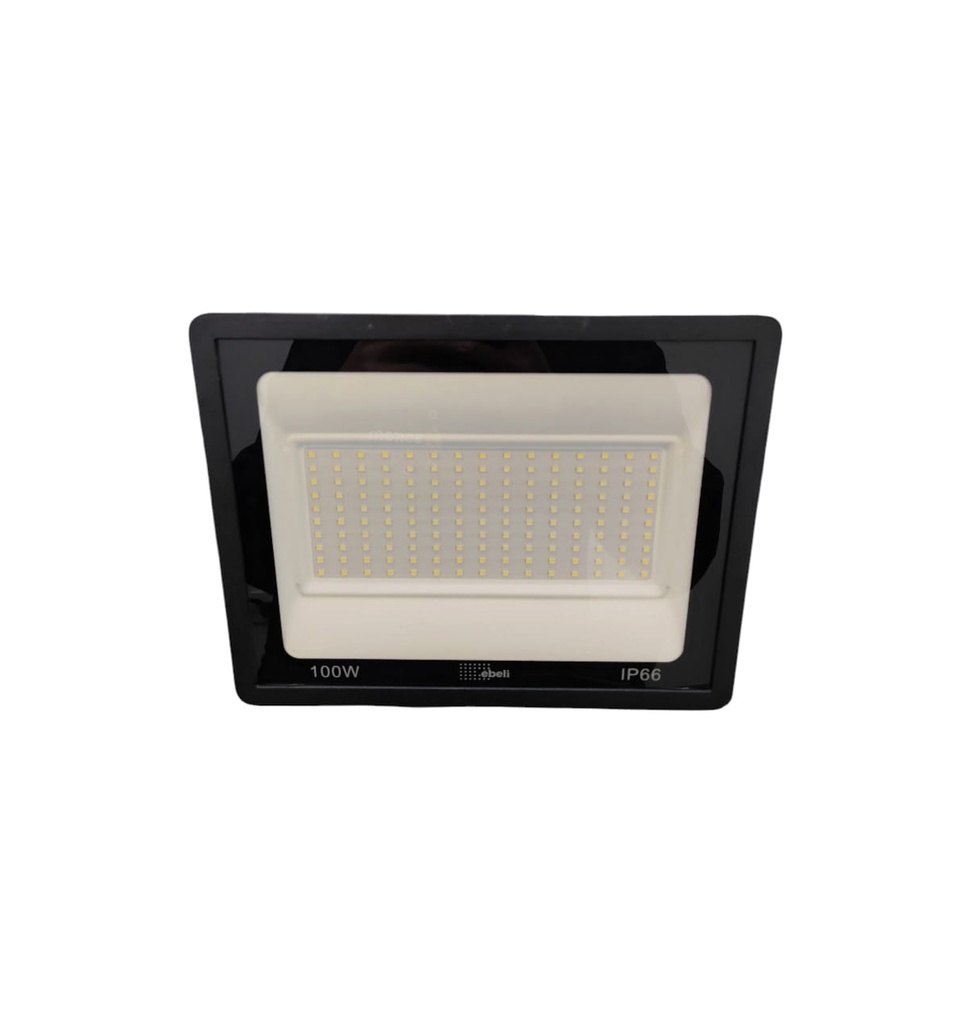 REFLECTOR LED 100W 6500K 8100LM 85-285V IP66 COLOR NEGRO REF. 5213051100 MARCA EBELI