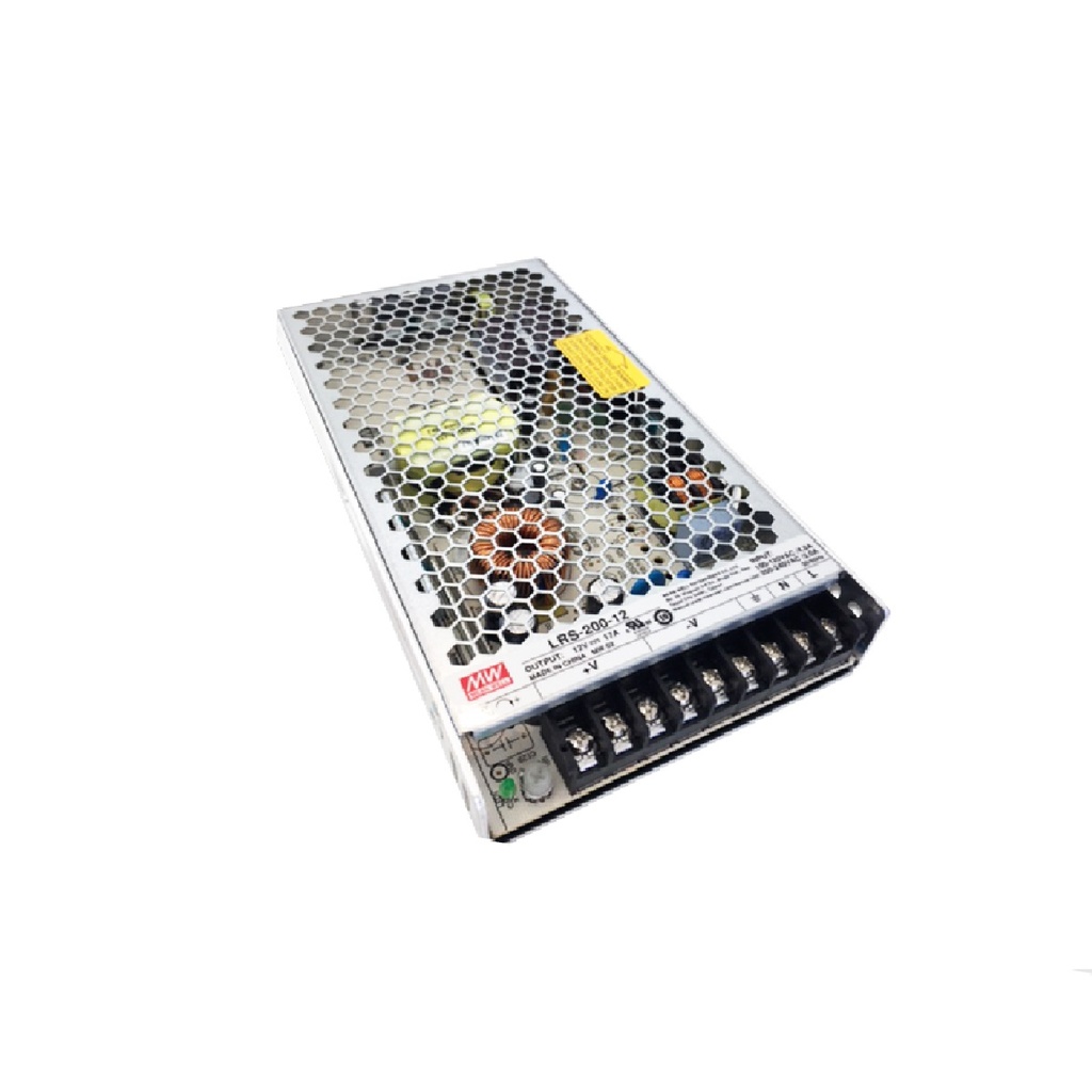 TRANSFORMADOR / DRIVER DE ENERGIA/ FUENTE DE PODER 12V 204W 17A MEANWELL REF.BAL04004 MARCA HEA LIGH