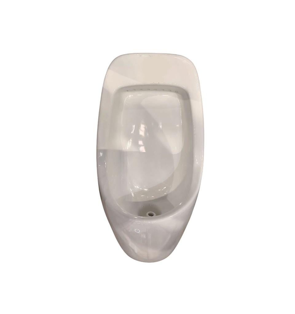 URINARIO DE PARED OVALADO 36 X 34 X 69 CM COLOR BLANCO REF. KZ-208 MARCA GLOBAL CERMIC