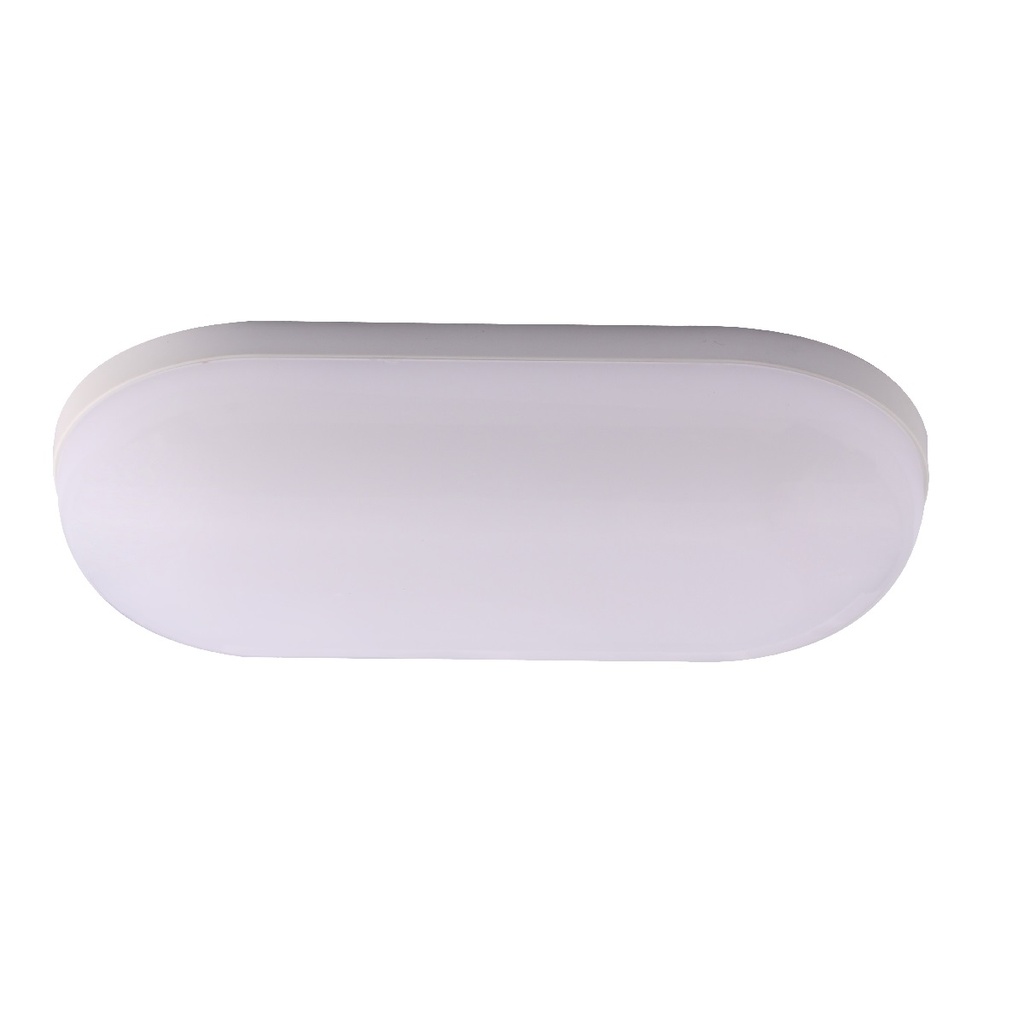 VAPOLETA LED OVALADA 8W IP65 3000 K 538 LM 85- 265 V COLOR BLANCO REF. AI-WLBU-8W MARCA ARTIG LIGHT