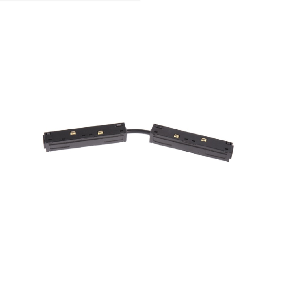 ACCESORIO / UNION / CONECTOR DE CONTINUIDAD RECTO 48 VDC NEGRO P/RIEL MAGNETICO LUM-227B-2 LUMIND