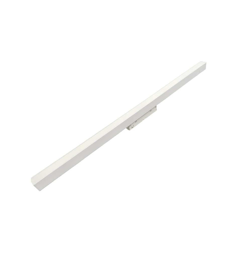 LAMPARA LINEAL DIFUSA 24W 48V 3000K+ 4000K 600X22X25MM P/RIEL MAGN SLIM BLANCO REF. EF-1572-W LUMIND