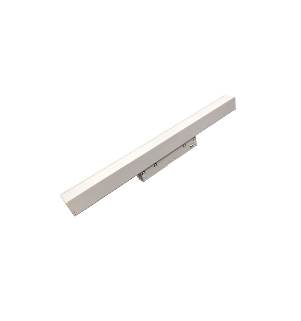 LAMPARA LINEAL DIFUSA 12W 48V 3000K+4000K 300X22X25MM P/RIEL MAGN. SLIM BLANCO REF. EF-1571-W LUMIND