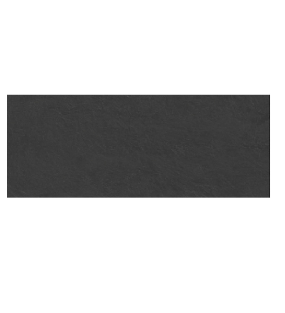 CERAMICA ESPAÑOLA SOHO BLACK 1M02 75 X 150 CM RECTIFICADO (CJ 1,13 MTS2) PASTA BLANCA ARGENTA