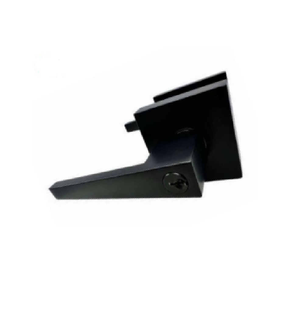 MANILLA ROSETA P/BAÑO DER-IZQ NEGRO MATTE MOD. TULUM REF. ZCE-7252FG / CE0320 ZOE