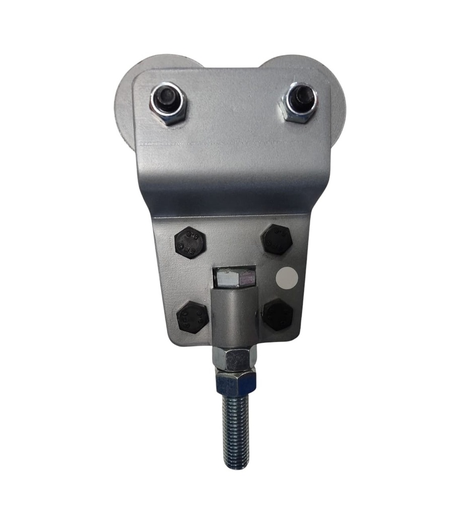 TROLLEY DE 4 RUEDAS C/ TORNILLO NIVELADOR ASTM 569 6 MM CAP. 300KG P/VIGA DOBEL T 8 Y 10 REF. 6MM4R