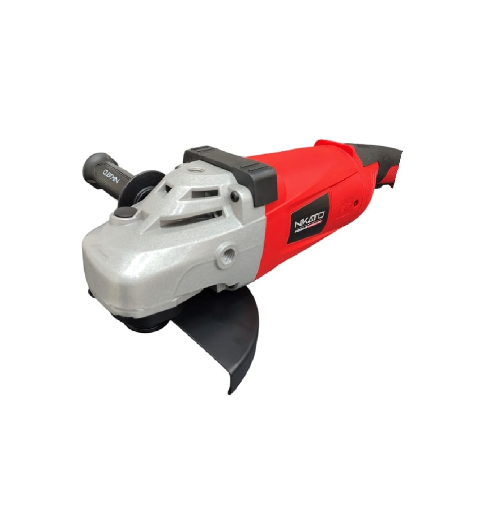 ESMERIL ANGULAR 7" 2200 W 8000 RPM 120 V SIN DISCO REF. NIK-AG2830 / 110999 MARCA NIKATTO