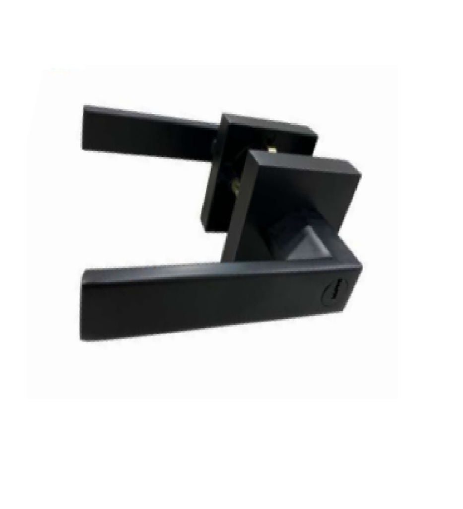 MANILLA ROSETA P/BAÑO DER-IZQ NEGRO MATTE MOD. SINTRA REF. ZCE-1542FB / CE0316 ZOE