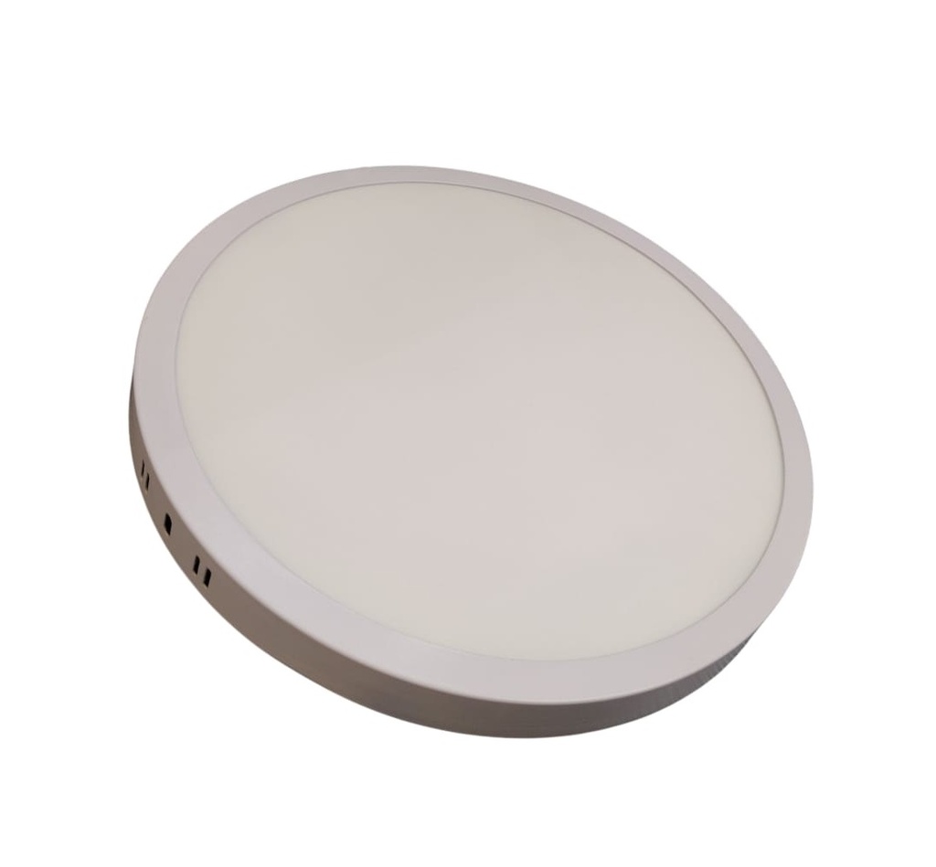LAMPARA PANEL LED SUPERFICIAL CIRCULAR 24W 3000K 85/285V REF. 5212222024 MARCA EBELI