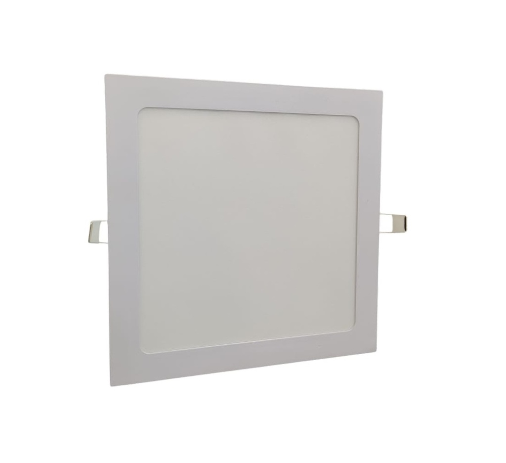 LAMPARA PANEL LED PARA EMPOTRAR CUADRADA 18W 3000K 85/285V REF. 5212312018 MARCA EBELI