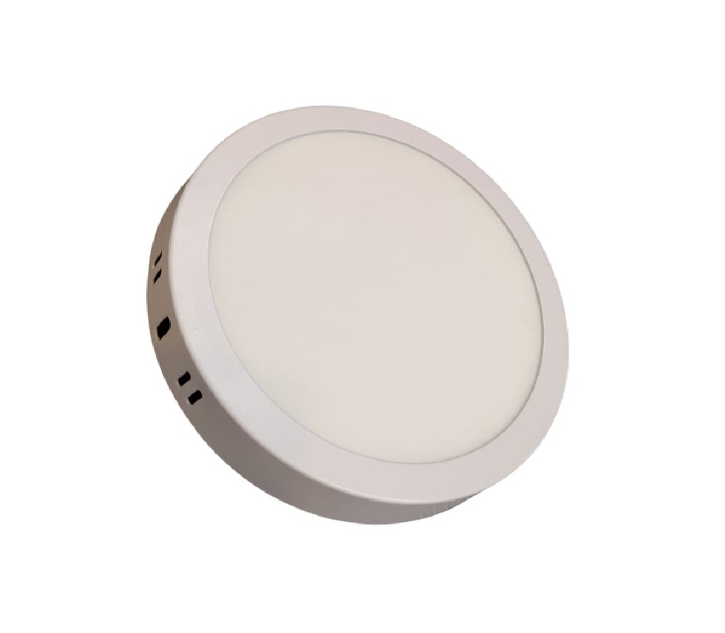 LAMPARA PANEL LED SUPERFICIAL CIRCULAR 12W 3000K 85/285V REF. 5212222012 MARCA EBELI