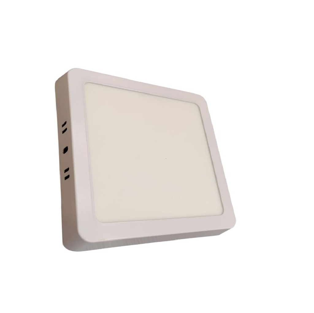 LAMPARA PANEL LED SUPERFICIAL CUADRADA 12W 3000K 85/285V REF. 5212322012 MARCA EBELI