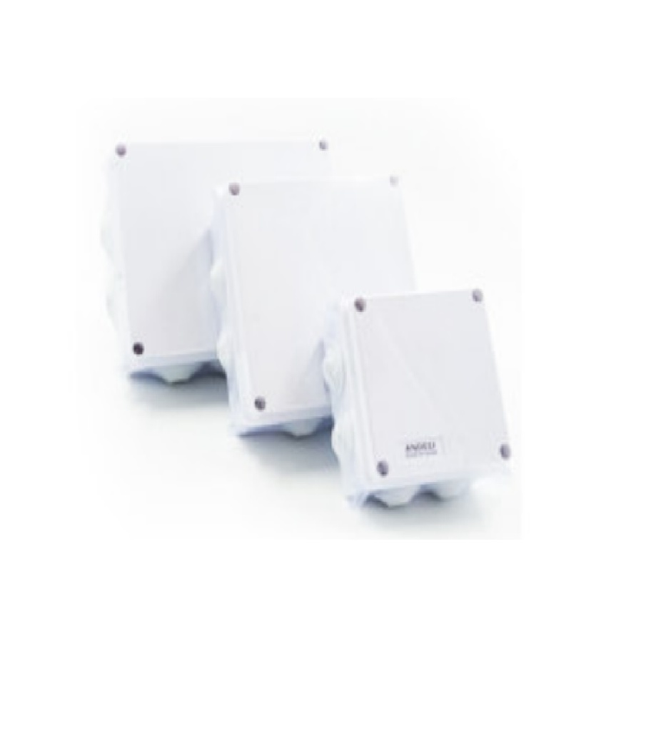 CAJA DE DISTRIBUCION PLASTICA 85 X 85 X 50 MM REF. CON14521 MARCA ANDELI