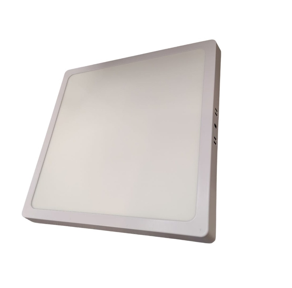 LAMPARA PANEL LED SUPERFICIAL CUADRADA 24W 3000K 85/285V REF. 5212322024 MARCA EBELI
