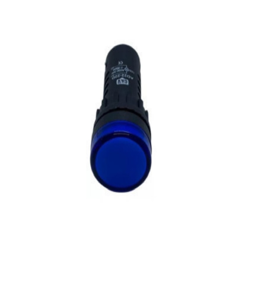 LUZ INDICADORA LED MULTIVOLTAJE 120-220 V AZUL REF. CON14520 MARCA ANDELI