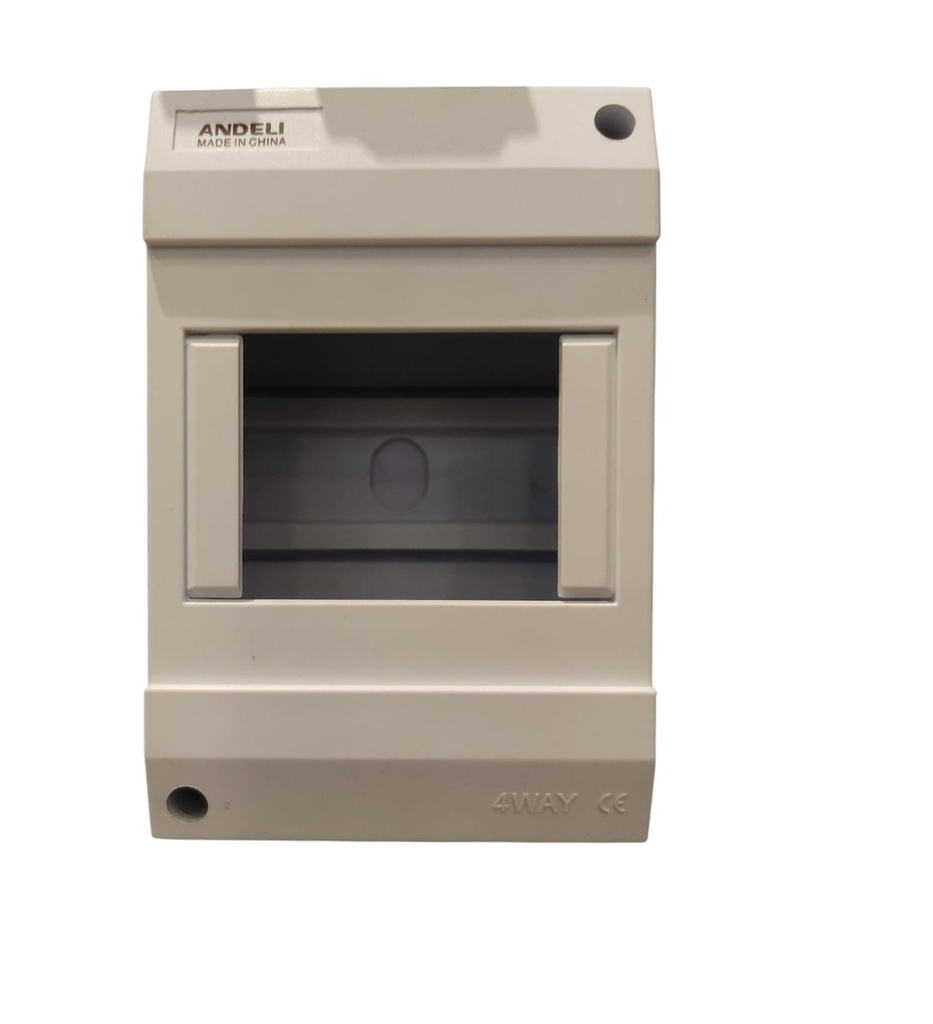 CAJA PARA BREAKER PLASTICA DE 4 POLO AD4-4P REF. CON14522 MARCA ANDELI