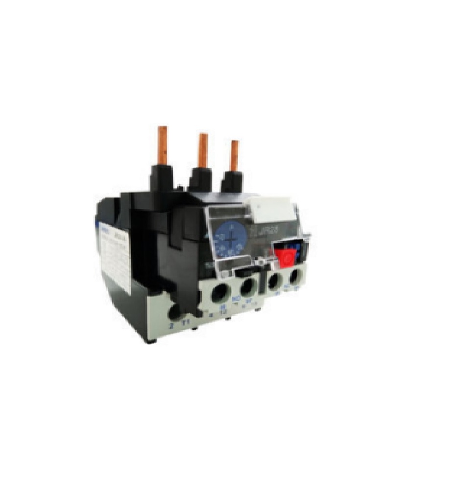 RELE TERMICO 4A A 6A P/CONTACTOR DE 9A A 18A MOD. JR28-25-1310 REF. CON06071 MARCA ANDELI