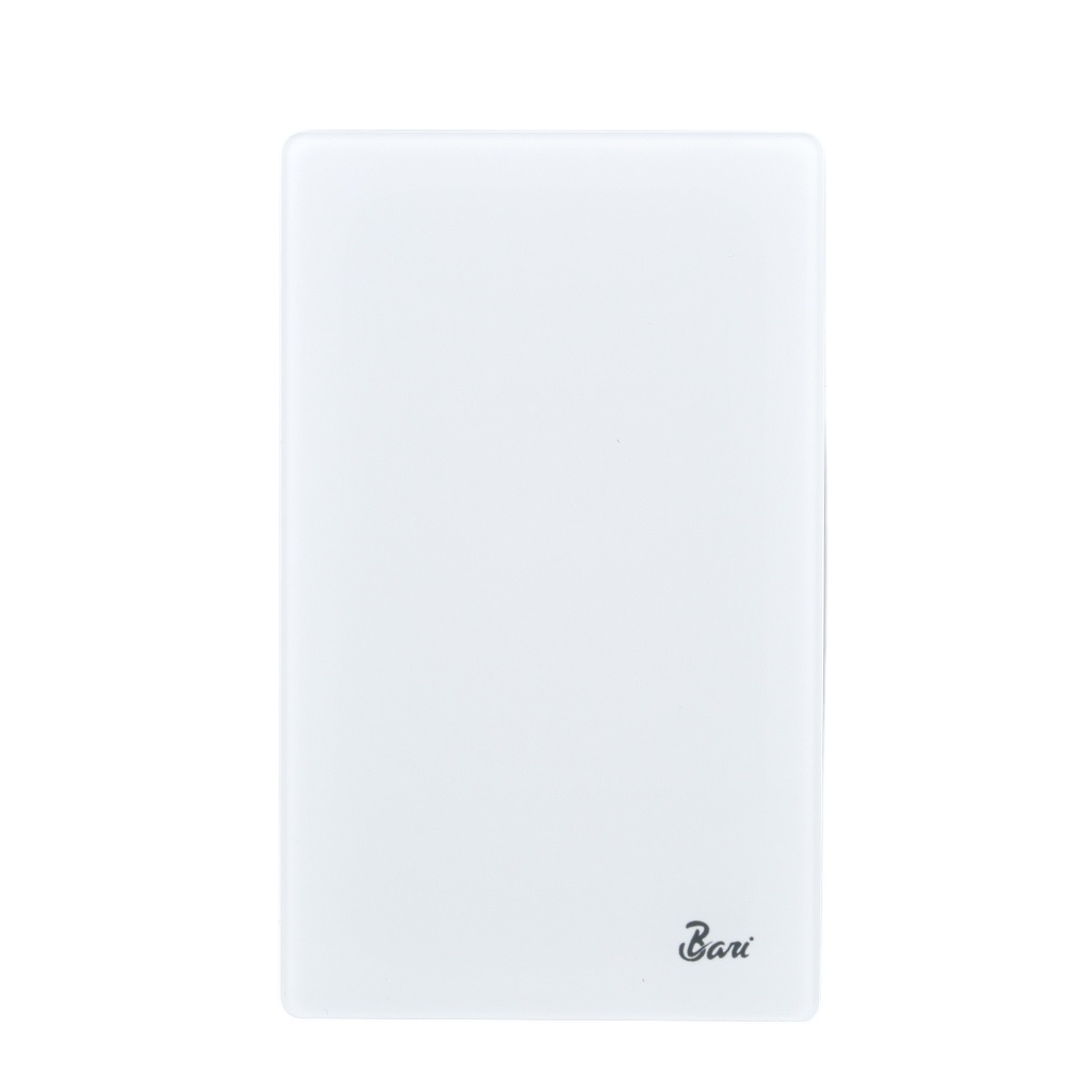 TAPA CIEGA SERIE NEBBIA COLOR BLANCO MATE REF. INT.16.10 MARCA BARI