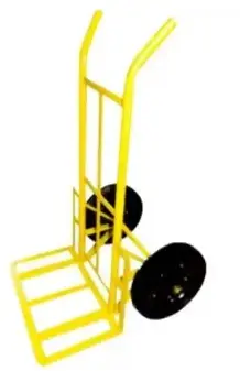 CARRUCHA BUHONERA REFORZADA CON RUEDA MACIZA DE 10" REF. 1001009-2 MARCA RUTEL