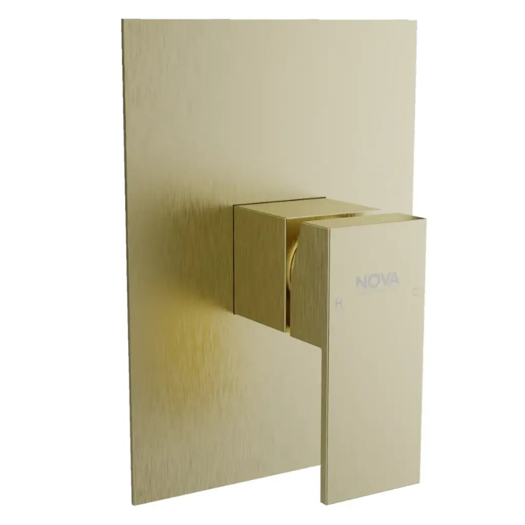 GRIFERIA MONOMANDO EMPOTRADO PARED SERIE KUBE D´OR REF. NVGRI9854 MARCA NOVA