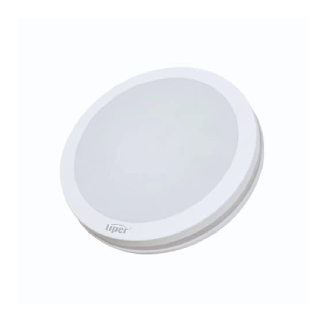 LAMPARA DE TECHO LED 30 W 6500K 2550 LM 100-285 V IP65 COLOR BLANCO REF. LP-DL30MA01-Y MARCA LIPER