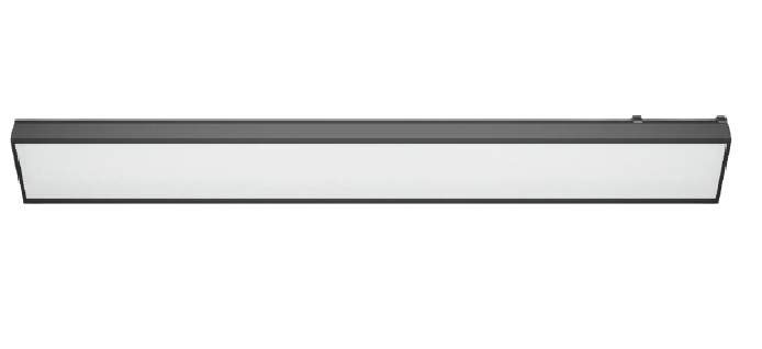 LAMPARA LED LINEAL COLGANTE 36W 6500 K 100-285V IP 20 C/ NEGRO REF. LPTL36D04 MARCA LIPER