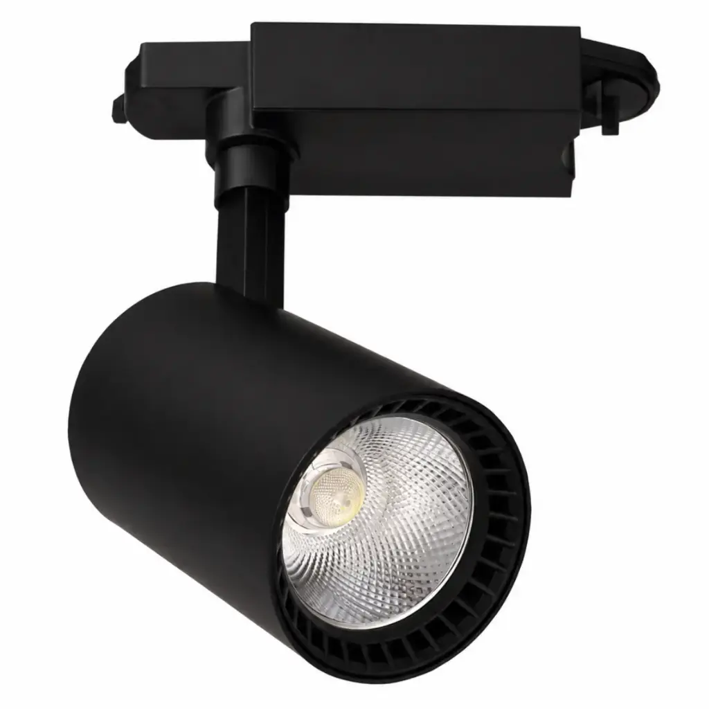LAMPARA LED INTEGRADA T/BALA 30W 3000K 85 - 265V NEG P/RIEL TRACK L REF. 001-007-ITR001BLACK30W MAFI
