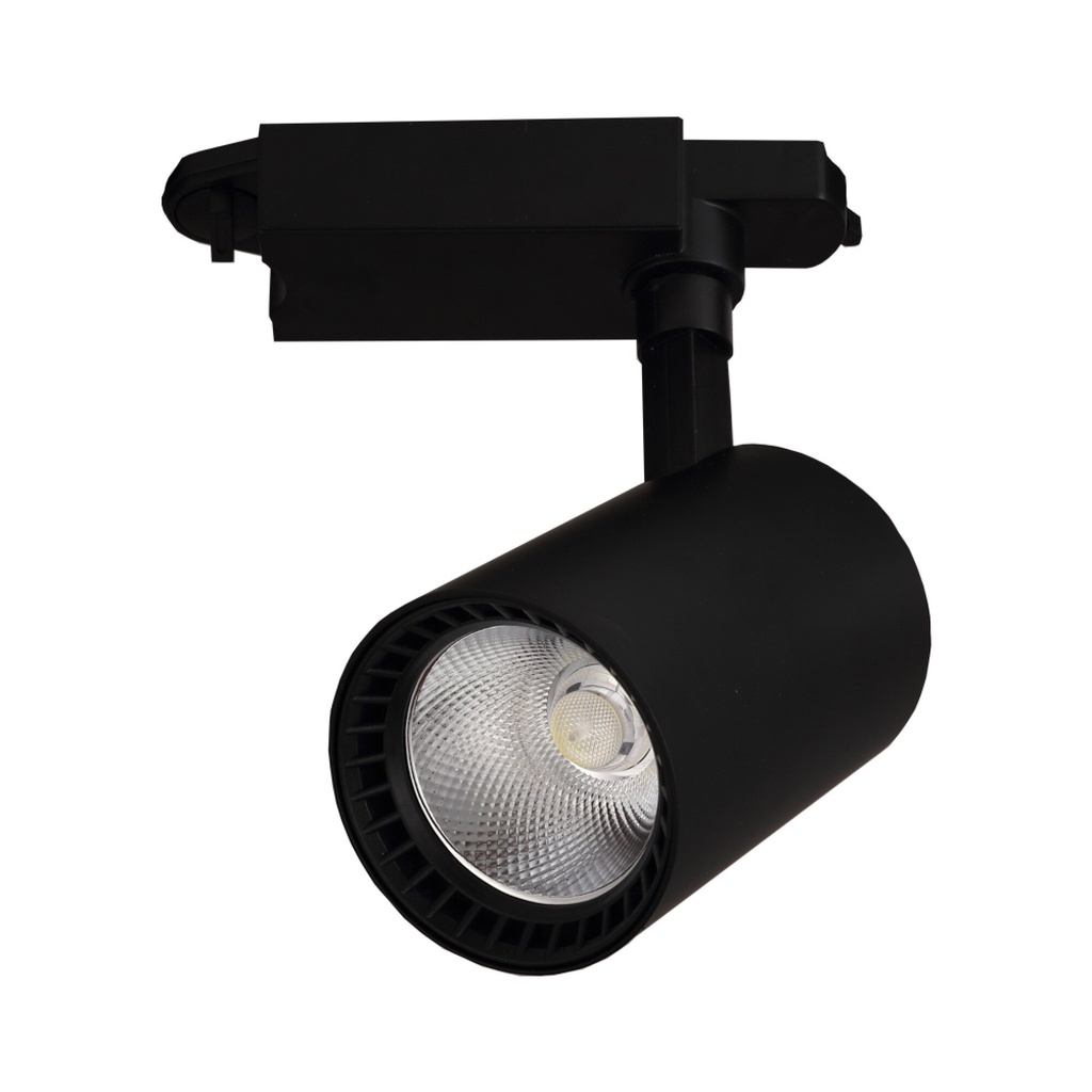 LAMPARA LED INTEGRADA T/BALA 30W 3000K 85 - 265V NEG P/RIEL TRACK L REF. 001-007-ITR001BLACK30W MAFI