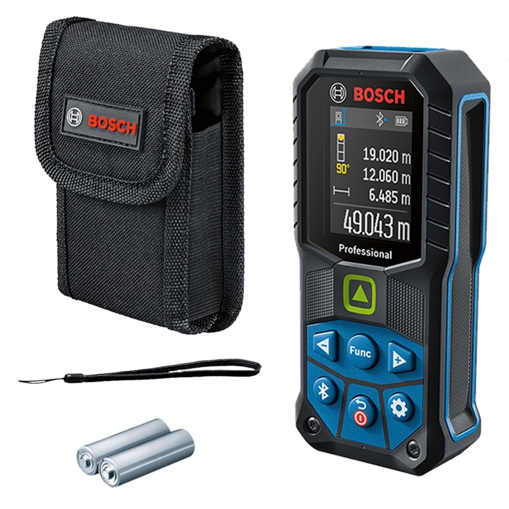 MEDIDOR / METRO LASER VERDE C/ BLUETOOTH HASTA 50 MTS PRECISION 1.5 MM REF. GLM 50-27CG / 867310 MARCA BOSCH