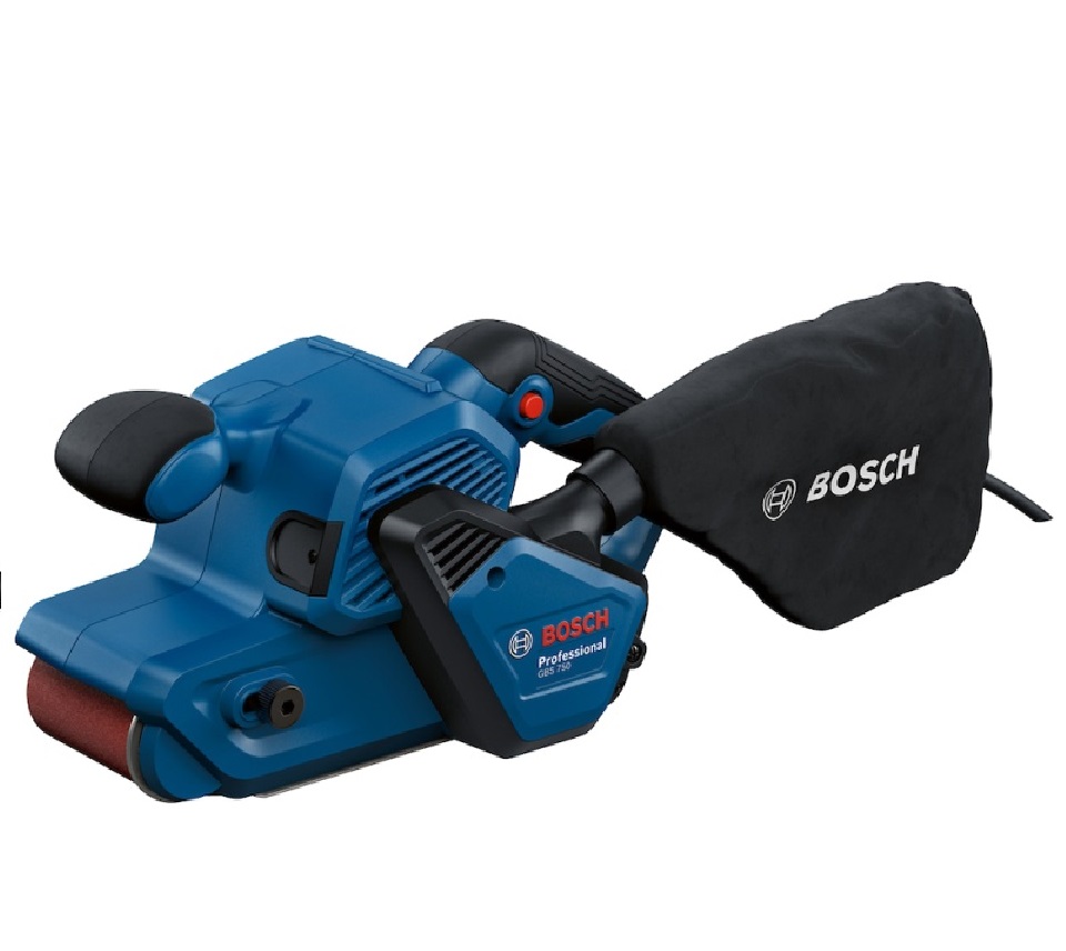 LIJADORA DE BANDA 850 W 200-2400 M/MIN 3" X 21" C/ COLECTOR MOD. GBS 750 REF. 866198 MARCA BOSCH