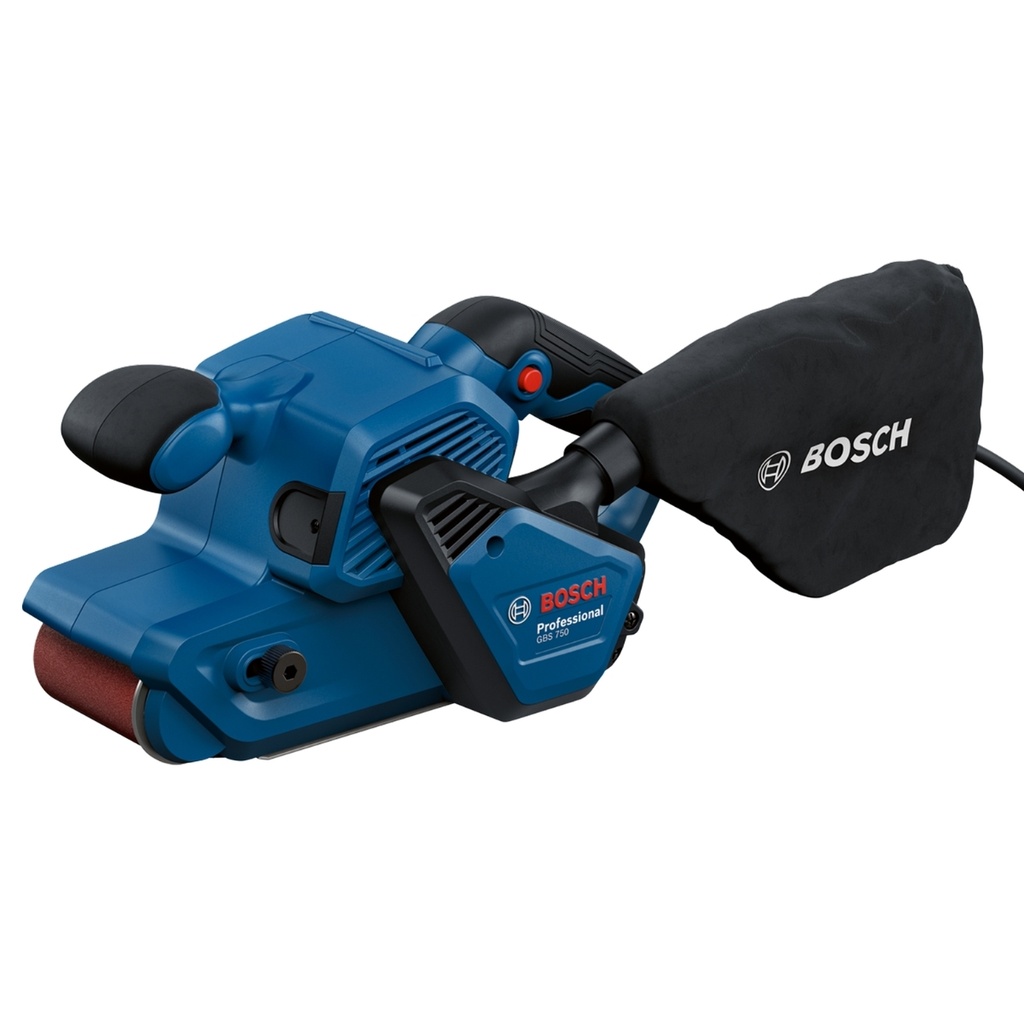 LIJADORA DE BANDA 850 W 200-2400 M/MIN 3" X 21" C/ COLECTOR MOD. GBS 750 REF. 866198 MARCA BOSCH