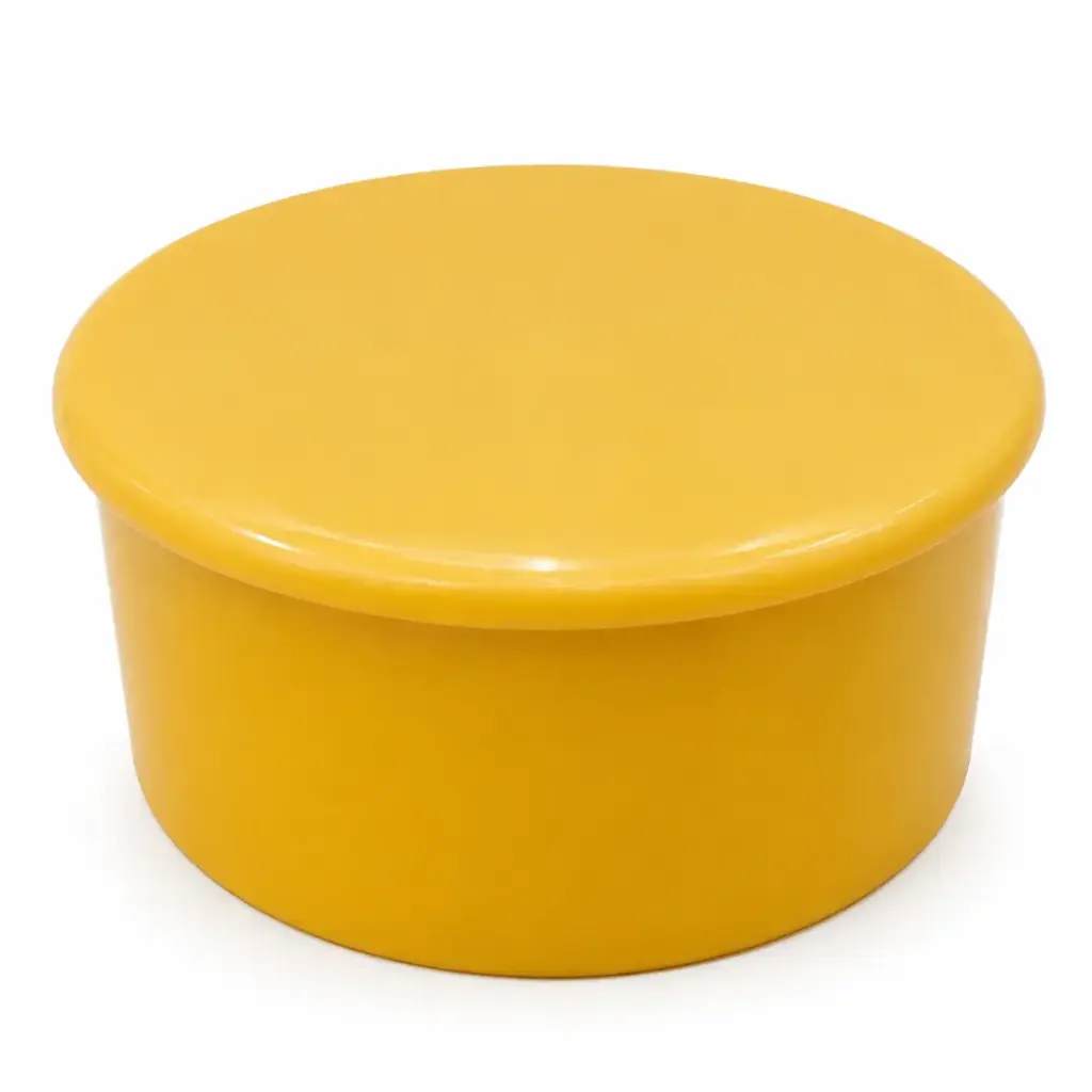 TAPA SIMPLE CON TOPE DE PVC PARA AGUA SERVIDA DE 100 MM ( 4" ) REF. C180024S MARCA UNITECA