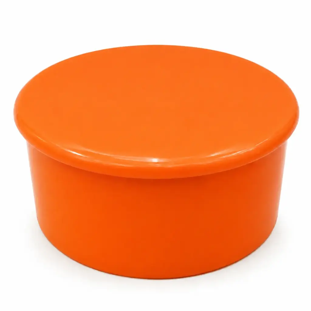 TAPA REFORZADA SIMPLE CON TOPE DE PVC PARA AGUA SERVIDA DE 50 MM ( 2" ) REF. C181018S MARCA UNITECA