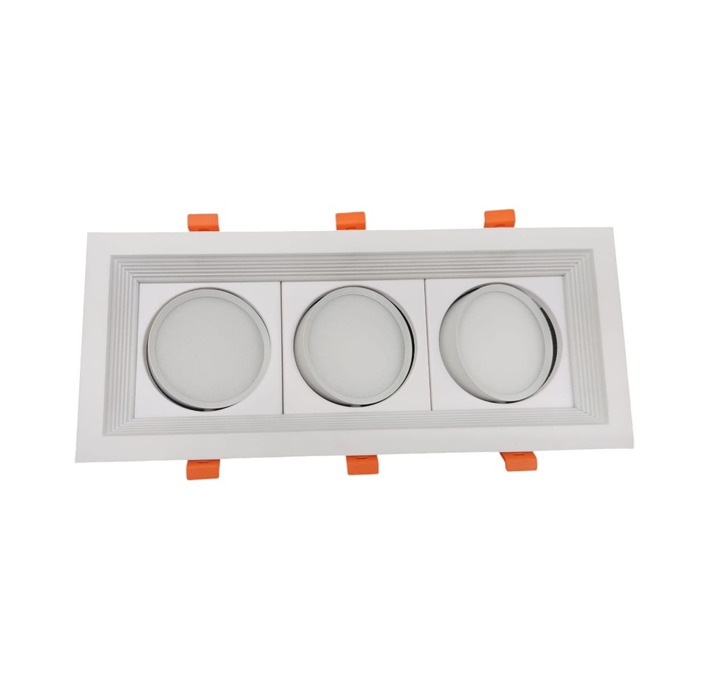 APLIQUE LED SPOT P/EMPOTRAR DIRECCION 3 X 36W 3000K 85 - 277 V BLANCO REF 001-007-AB0013000K36W MAFI
