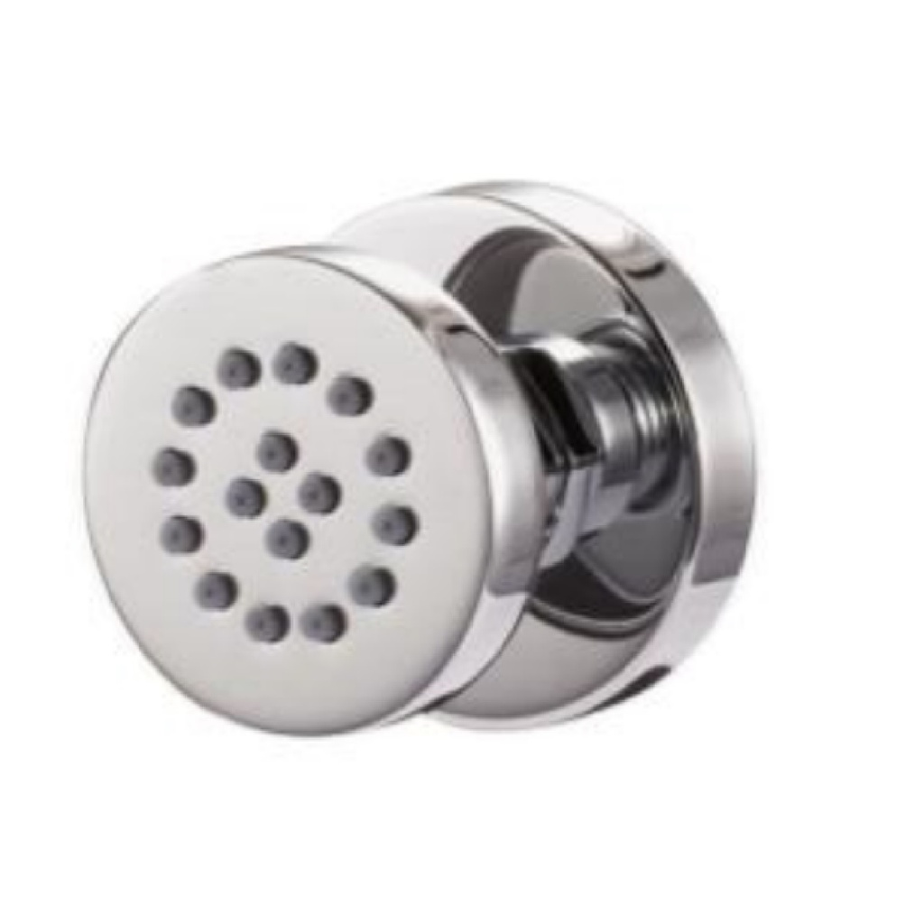 DUCHA DIRECCIONAL PARA PISCINA REDONDA 1/2" SERIE ESSENTIAL BRUSHED / GRIS REF. NVGRI3712 NOVA