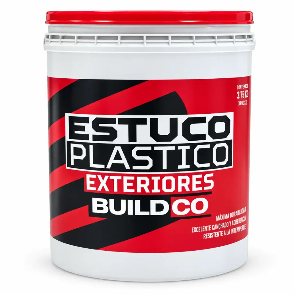 ESTUCO PARA EXTERIOR 01 GL 3.785 KG MARCA BUILDCO