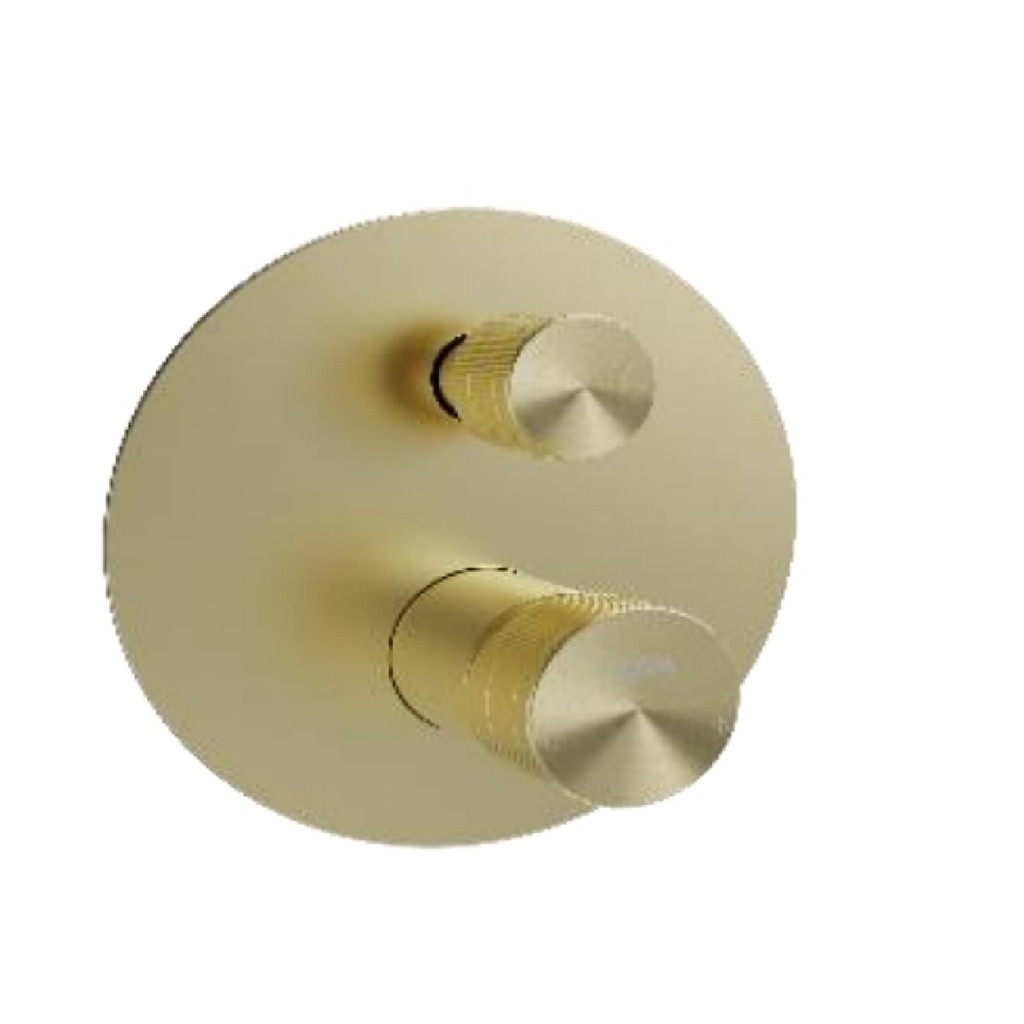 GRIFERIA MONOMANDO EMPOTRADO DE BAÑO DOS VIAS SERIE FUTURA D´OR RAD / DORA REF. NVGRI5635 MARCA NOVA