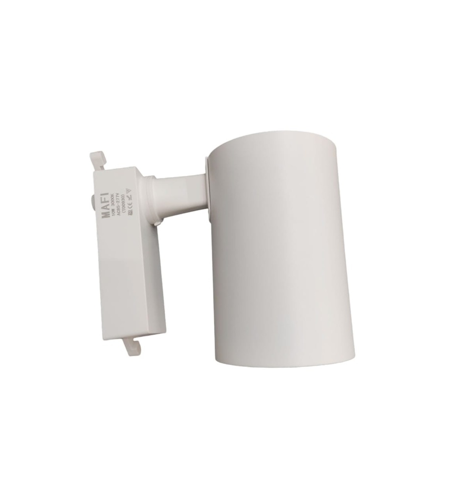 LAMPARA LED INTEG. T/BALA 10W 3000K 85 - 277V BLAN P/RIEL TRACK REF 001-007-ITR001WHITE3000K10W MAFI