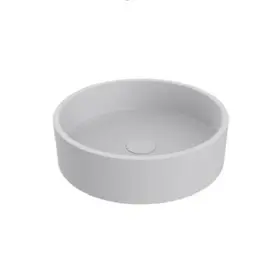 LAVAMANOS REDONDO DE SOBREPONER 39 CM ESSENZA ROUND SIGANTURE WHITE REF. NVLAV7811 MARCA NOVA