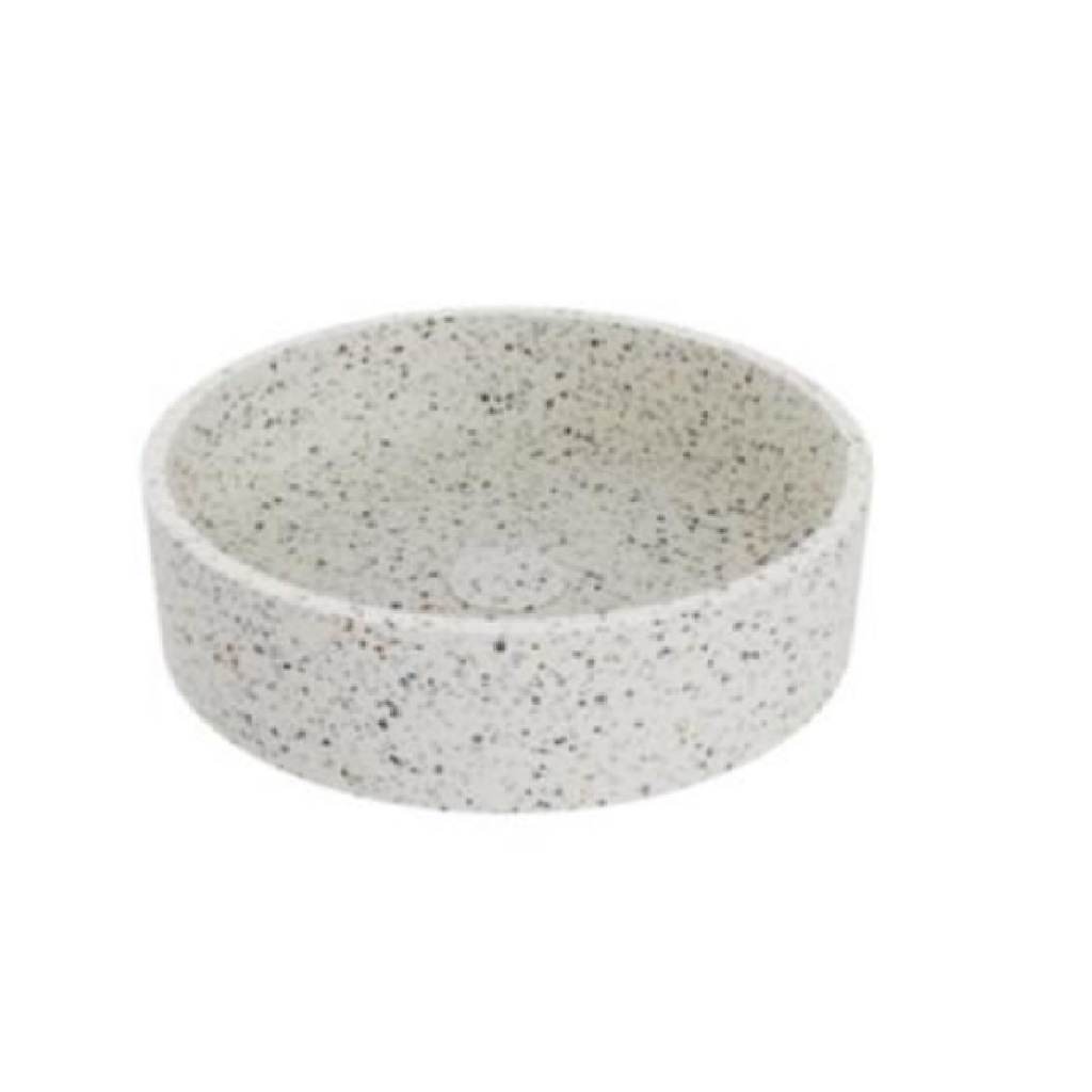 LAVAMANOS REDONDO DE SOBREPONER 39 CM ESSENZA ROUND SIGANTURE WHITE REF. NVLAV7816 MARCA NOVA