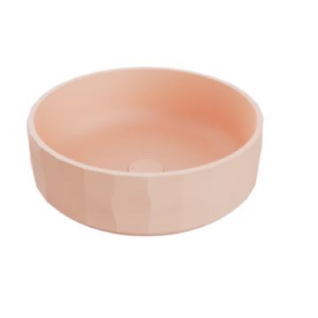 LAVAMANOS REDONDO DE SOBREPONER 42 CM UBI SIGANTURE CORAL REF. NVLAV7832 MARCA NOVA